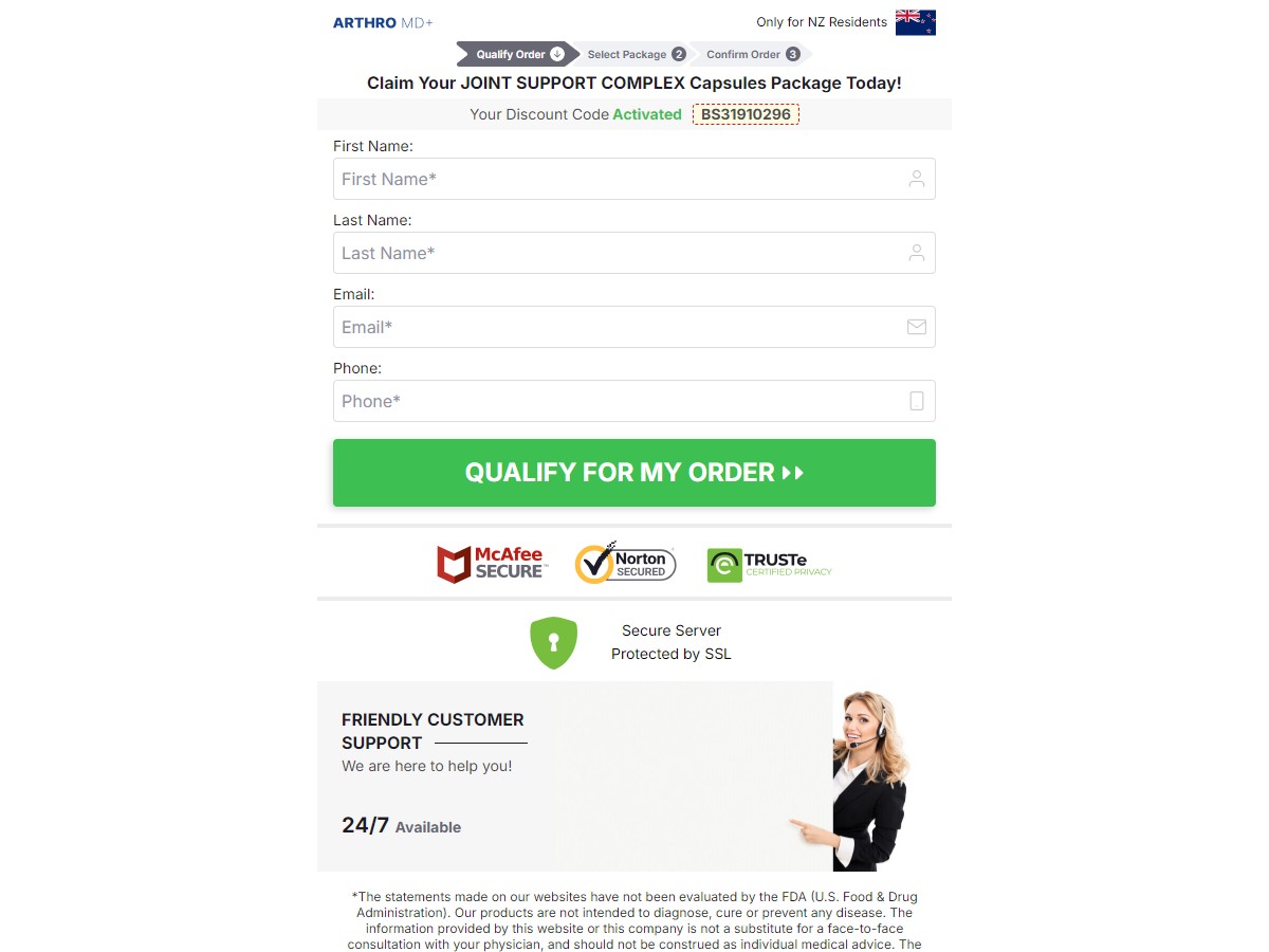 Arthro MD+ Joint Support Cream [NZ]