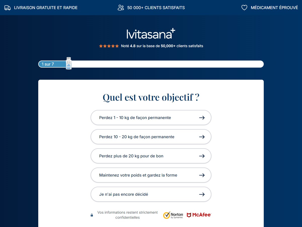 Ivitasana Capsules - Diet ~ French [FR, BE]