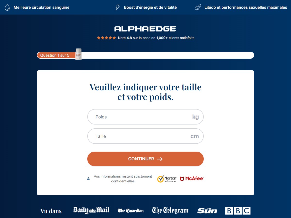 Alpha Edge Capsules ~ French [FR, BE]