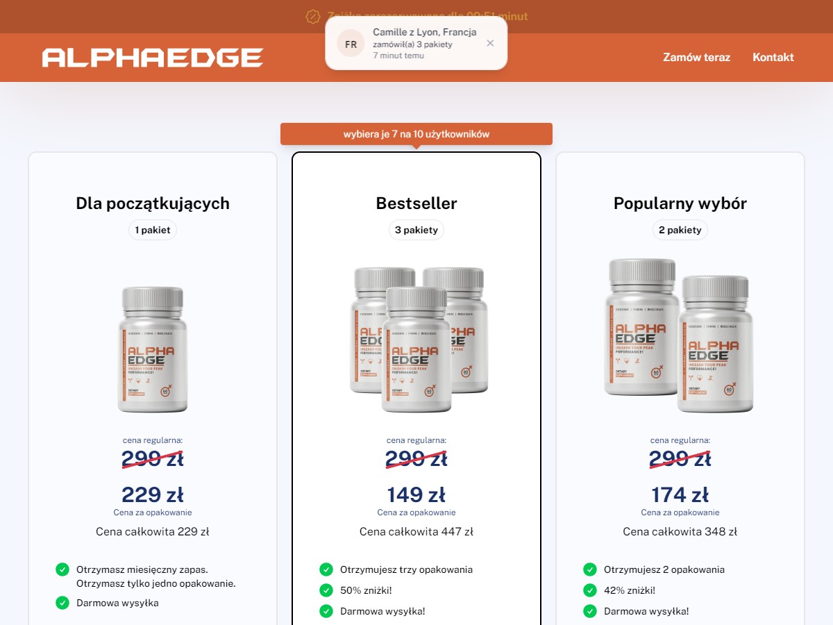 Alpha Edge Capsules ~ DTC [PL]