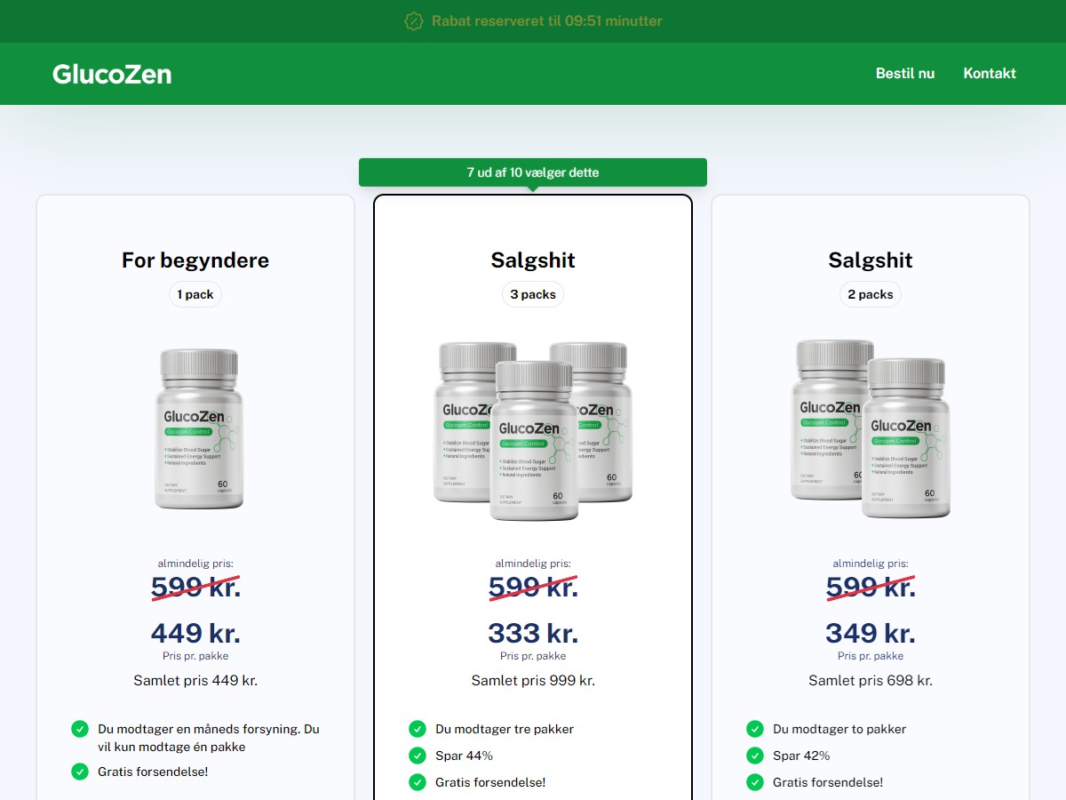 GlucoZen ~ DTC [DK]