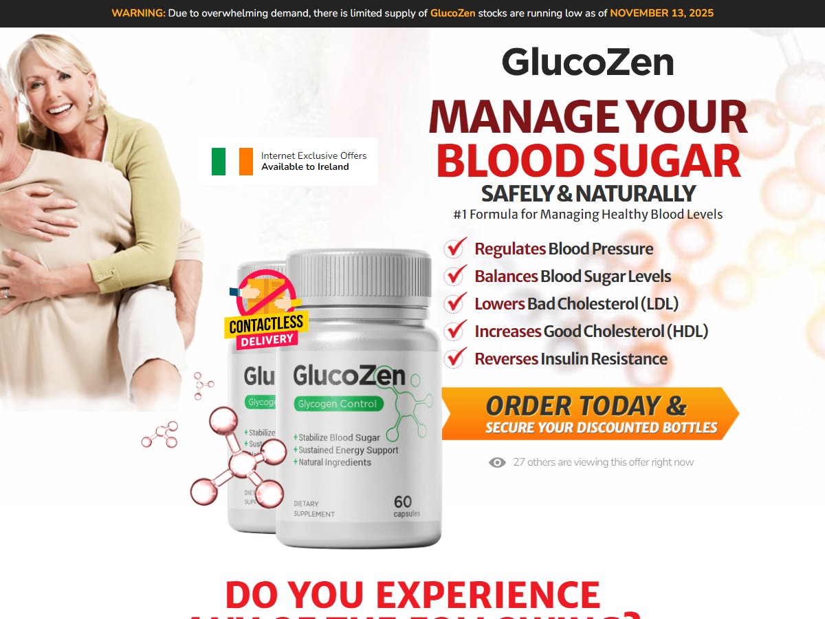 GlucoZen ~ Blood Sugar Management [IE]
