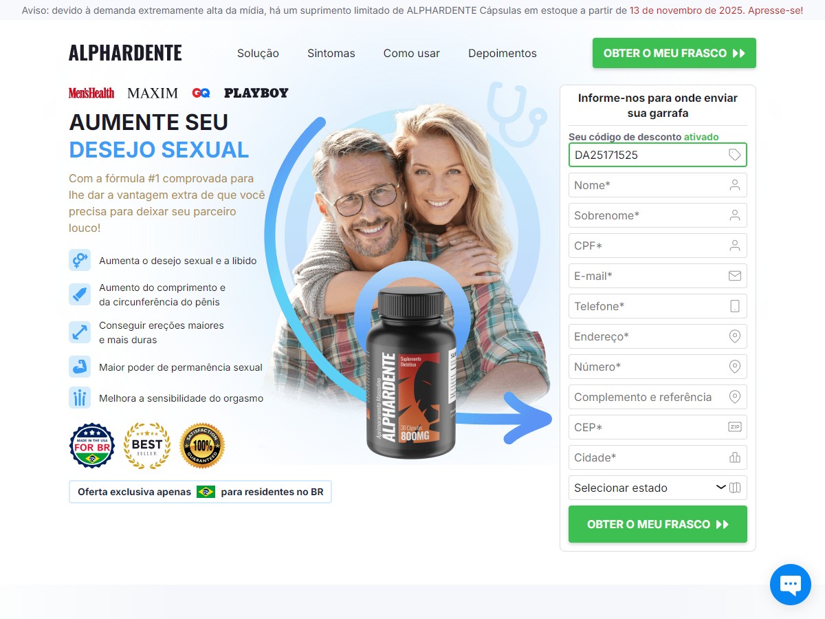 Alphardente Capsules ~ Low CTC [BR]