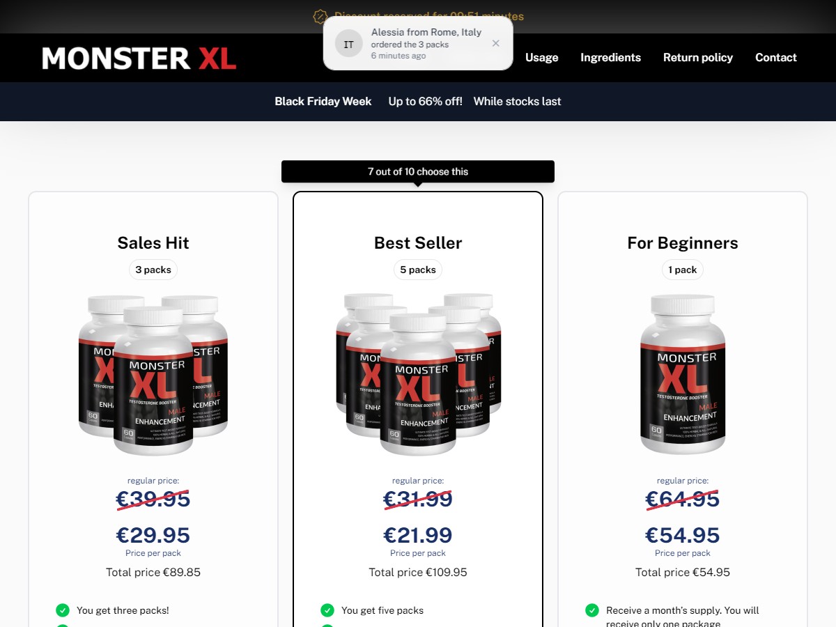 Monster XL ~ DTC [IE]