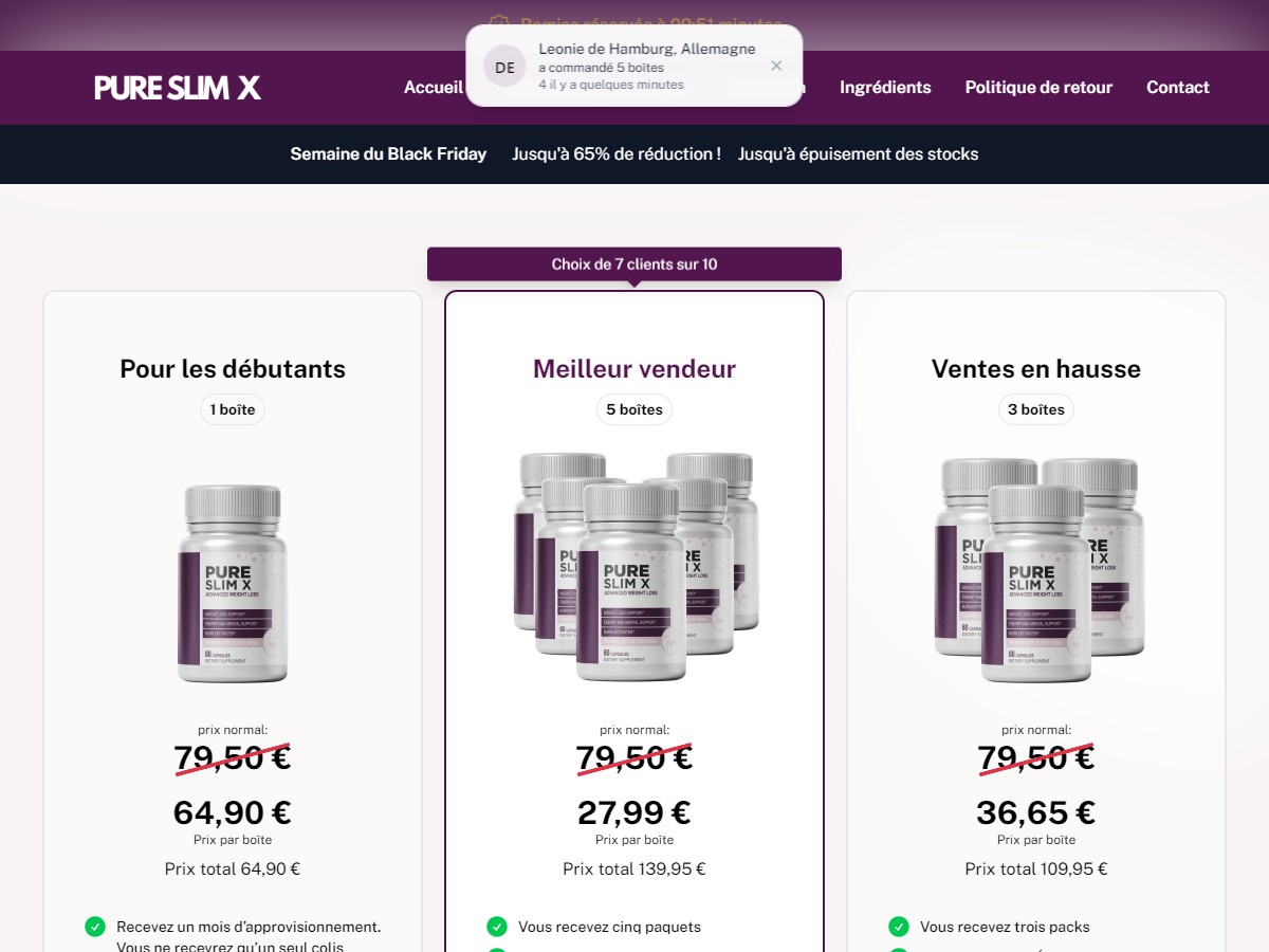 Pure Slim X ~ French [FR, BE]