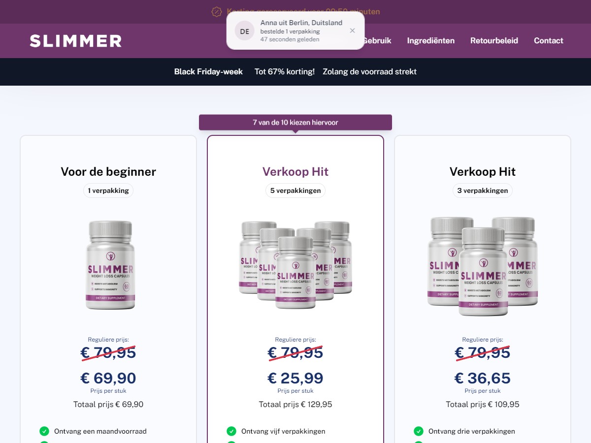 Slimmer ~ Dutch - Low CTC - DTC [BE]