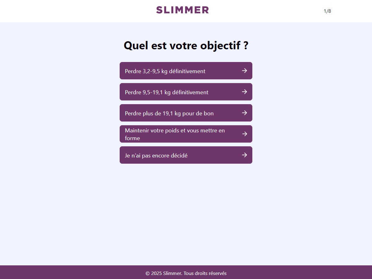 Slimmer ~ French - Low CTC [FR, BE]