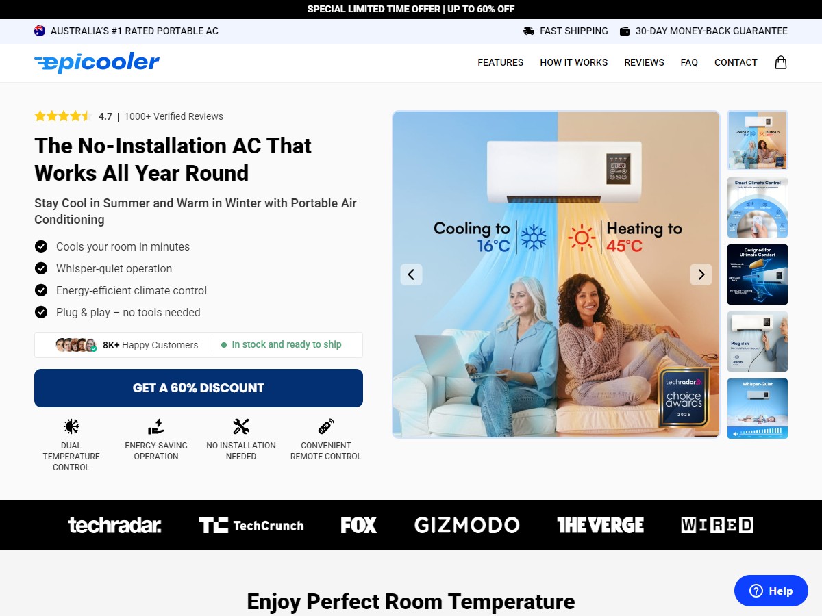 Image of **HOT** EpiCooler Portable AC ~ CTC $137.99