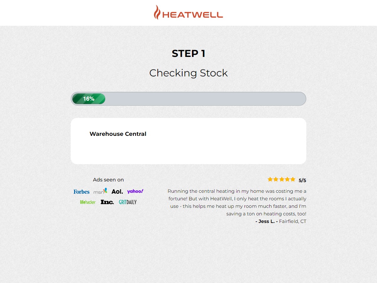 HeatWell ~ CTC $49.99 [US]