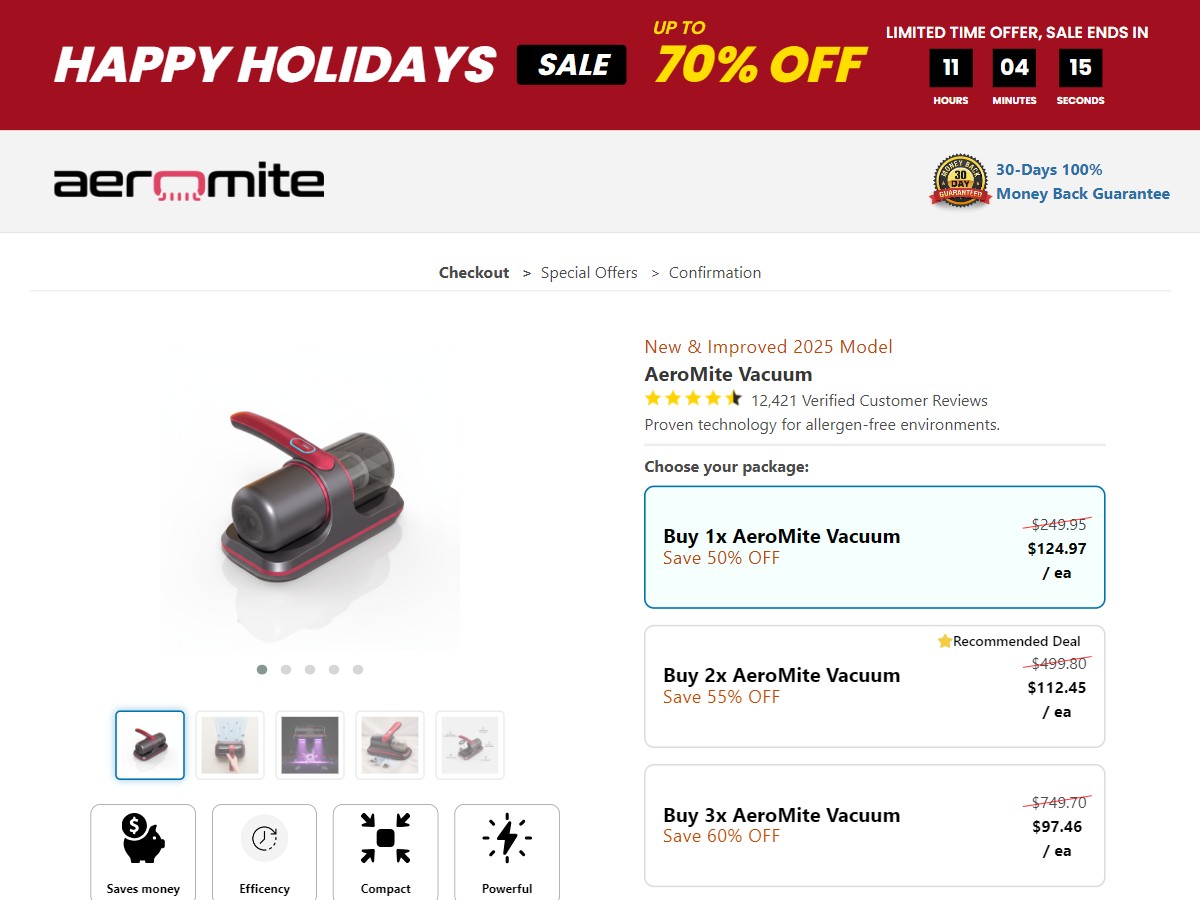 Image of AeroMite ~ CTC $124.97