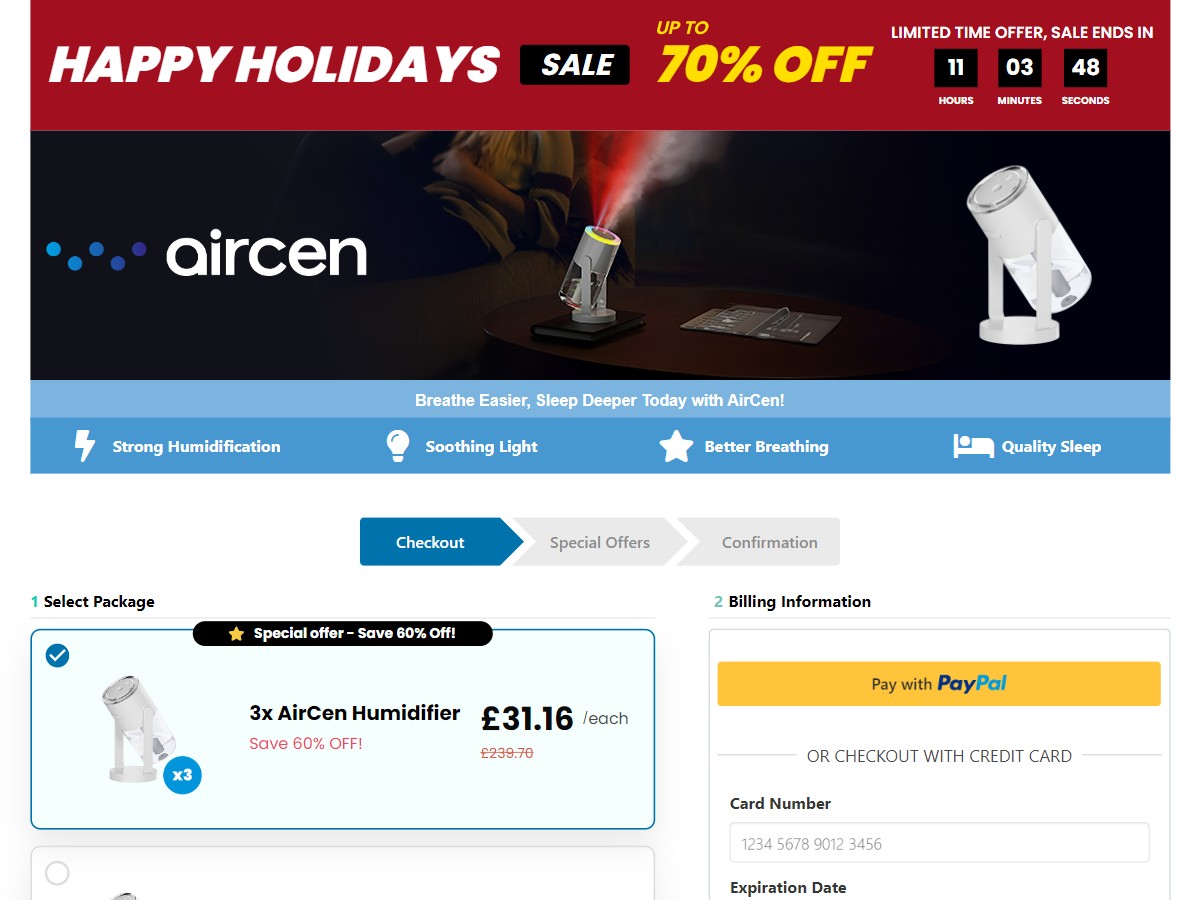 AirCen ~ CTC £39.95 [UK]