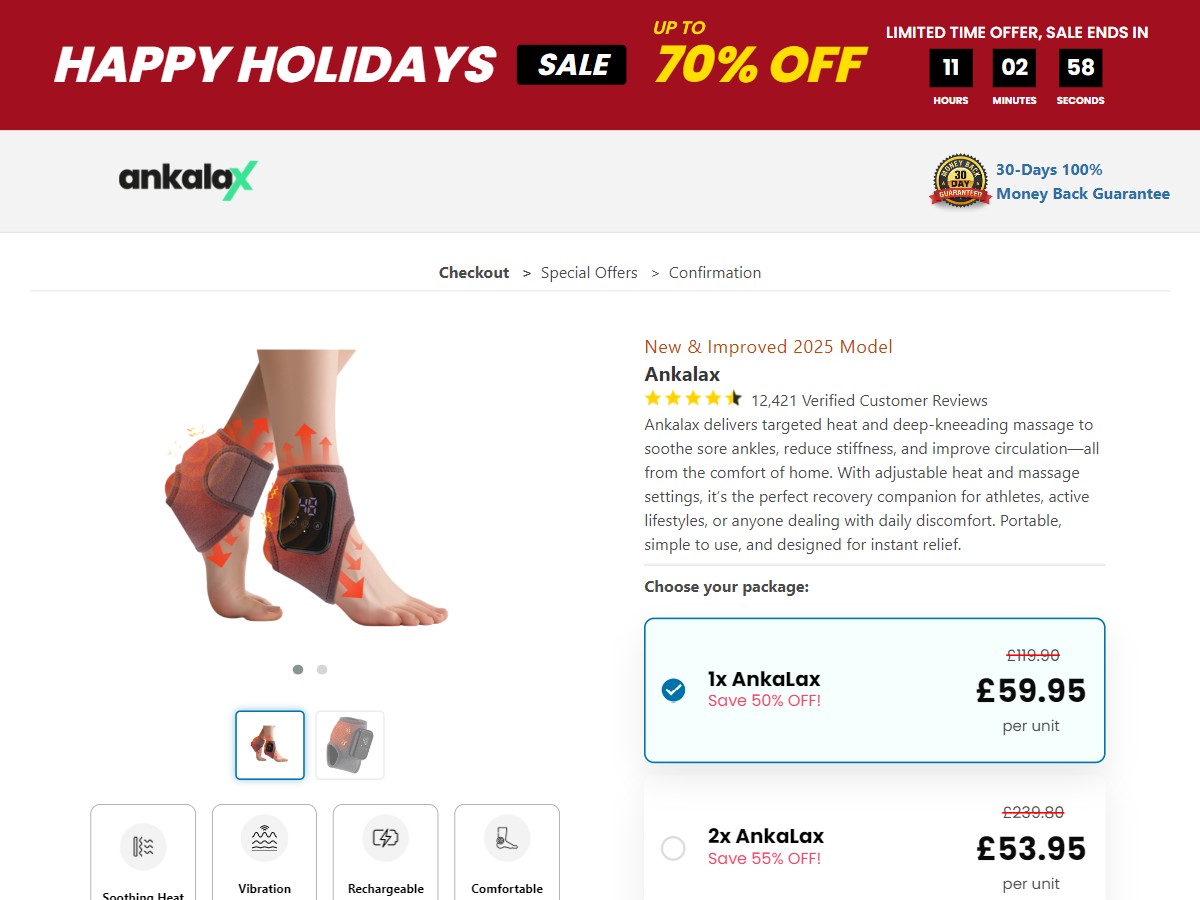Ankalax ~ CTC £59.95 [UK]