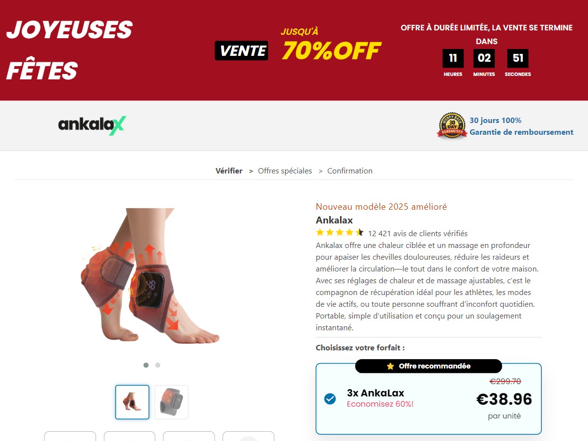 Ankalax ~ CTC €49,95 [FR]