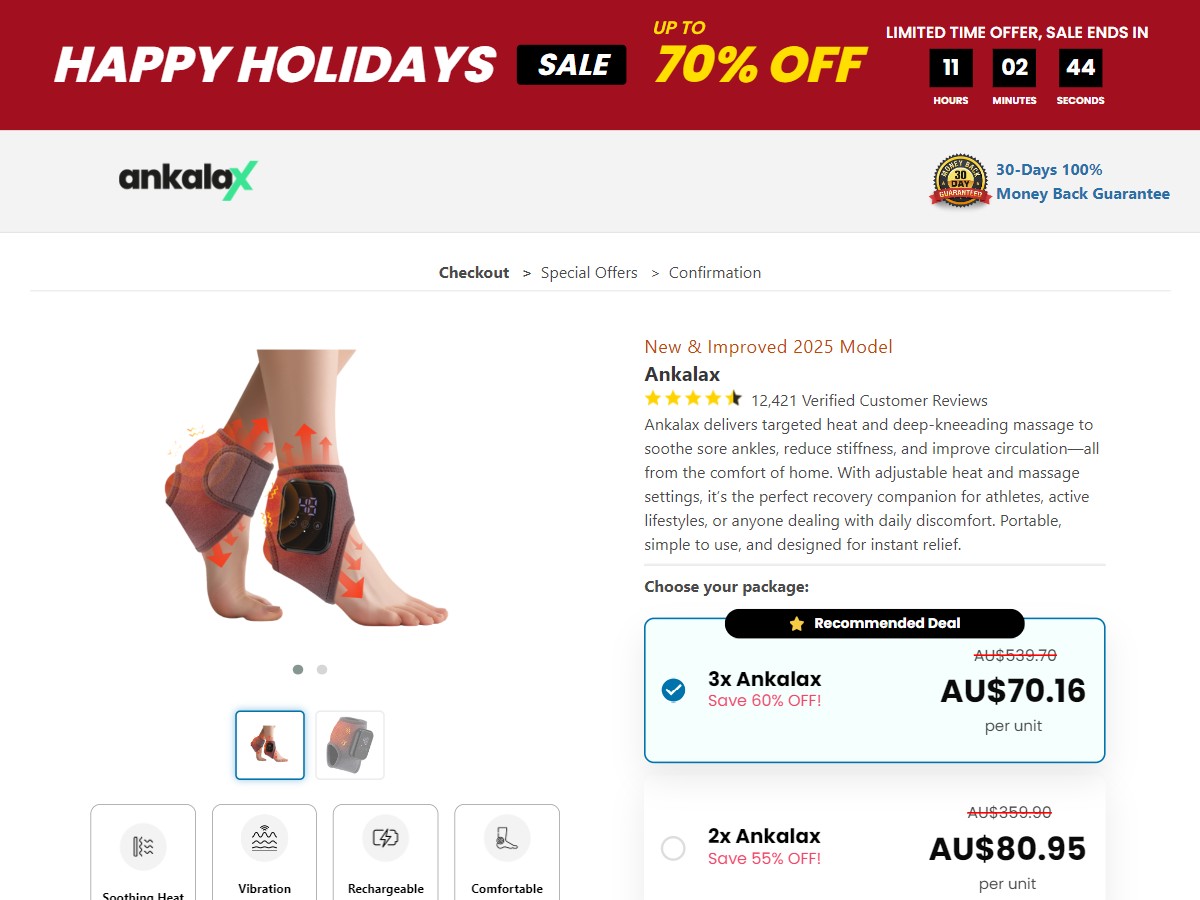 Ankalax ~ CTC A$89.95 [AU]