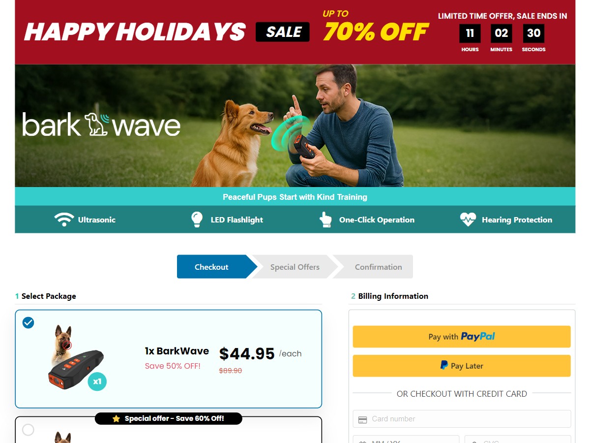 BarkWave ~ CTC $44.95 [US]