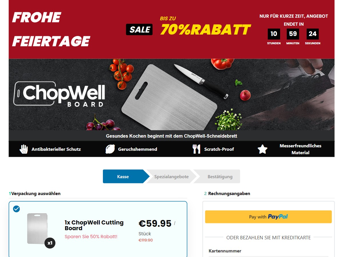 ChopWell ~ CTC €59,95 [DE, AT]