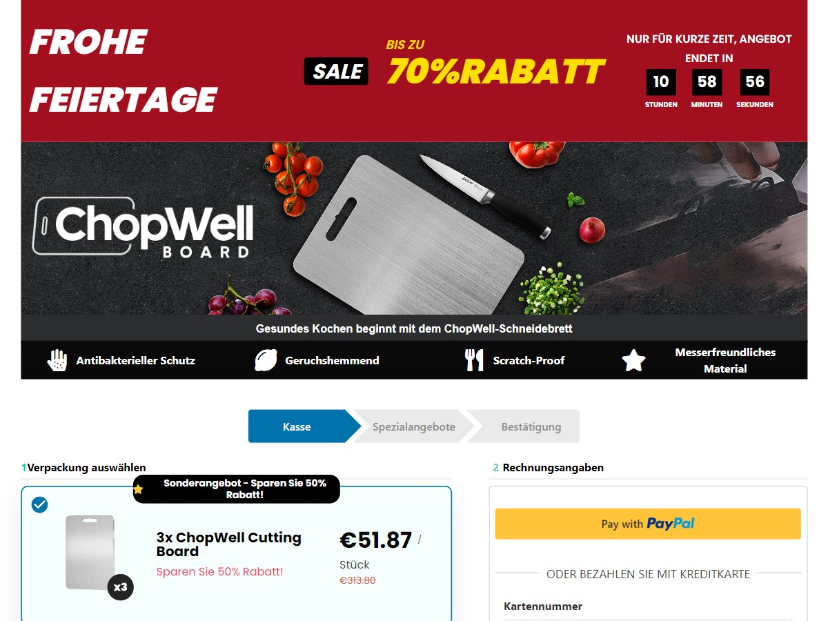ChopWell ~ CTC €64,95 [DE, AT]