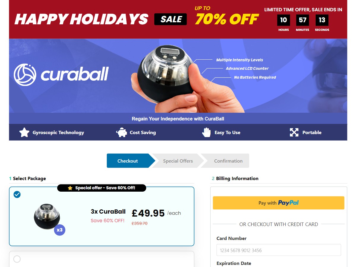 Image of CuraBall ~ CTC £69.95