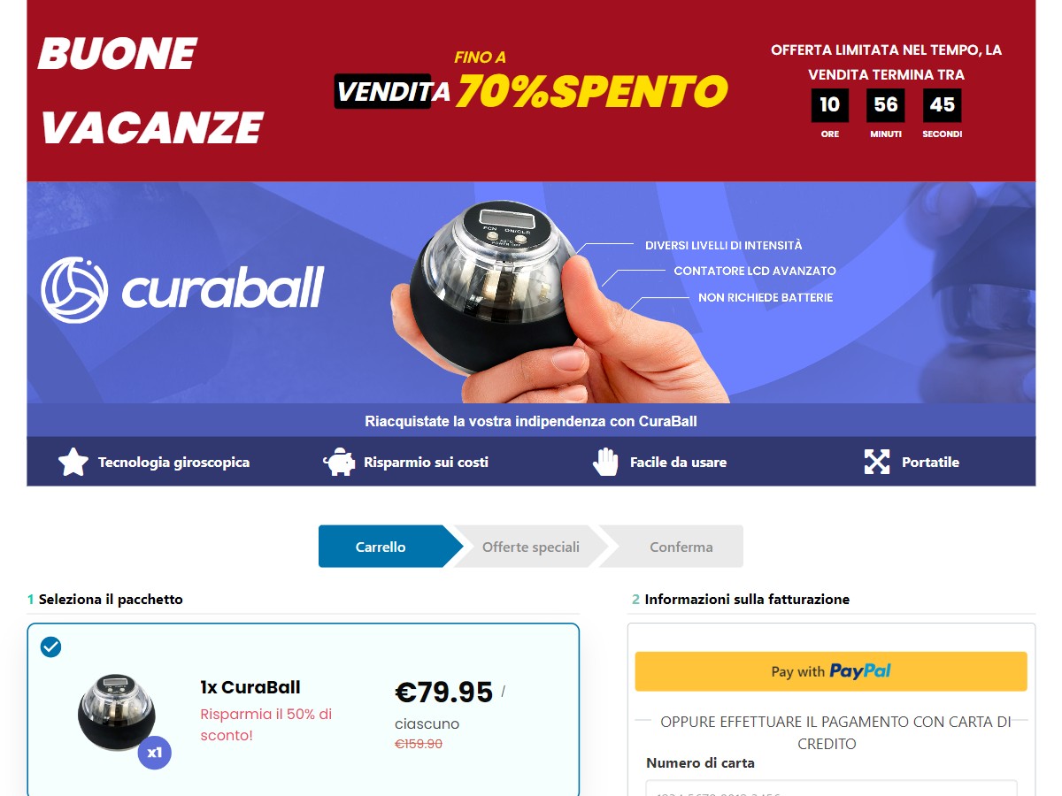 CuraBall ~ CTC €79,95 [IT]