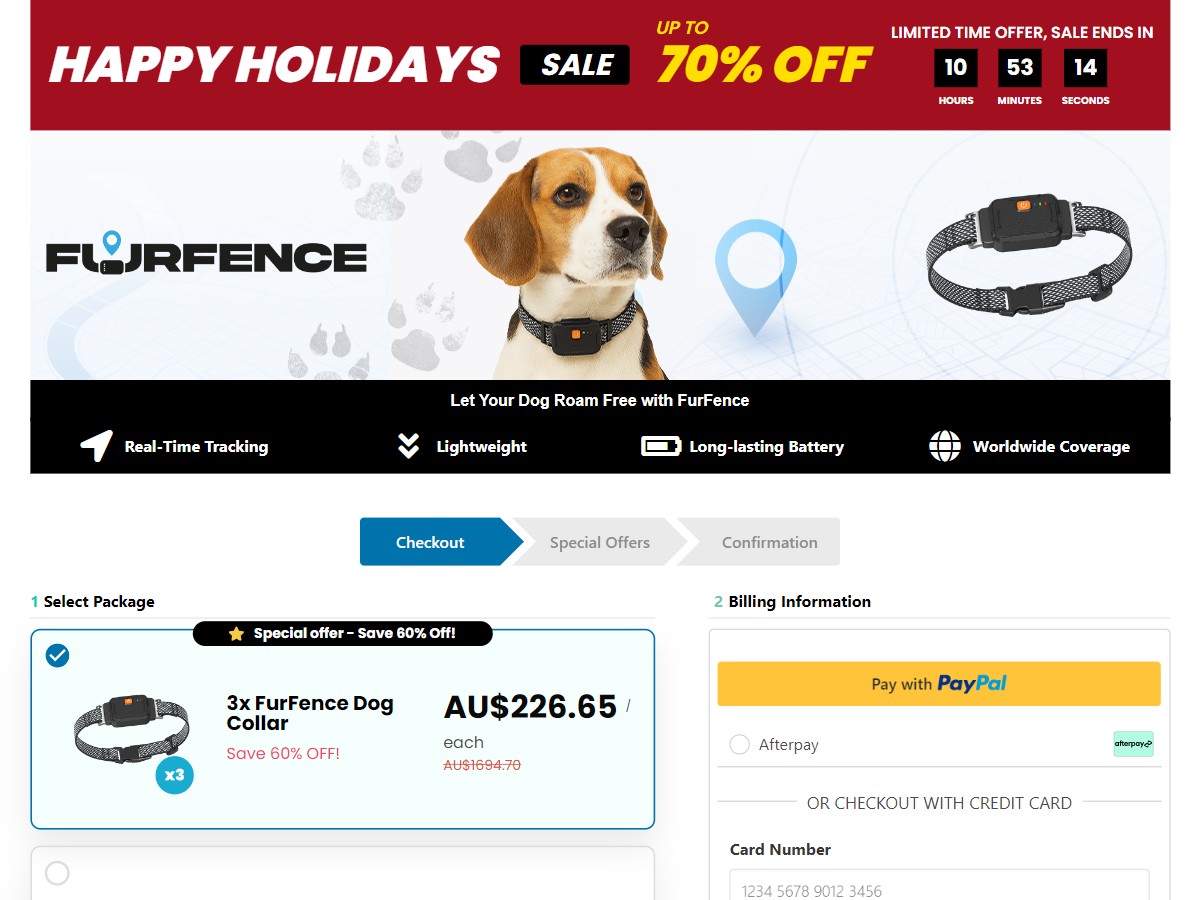 Image of FurFence Dog Collar ~ CTC A$284.95