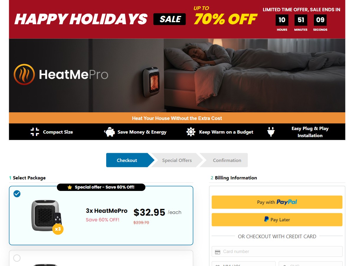 HeatMe Pro ~ CTC $39.95 [US]