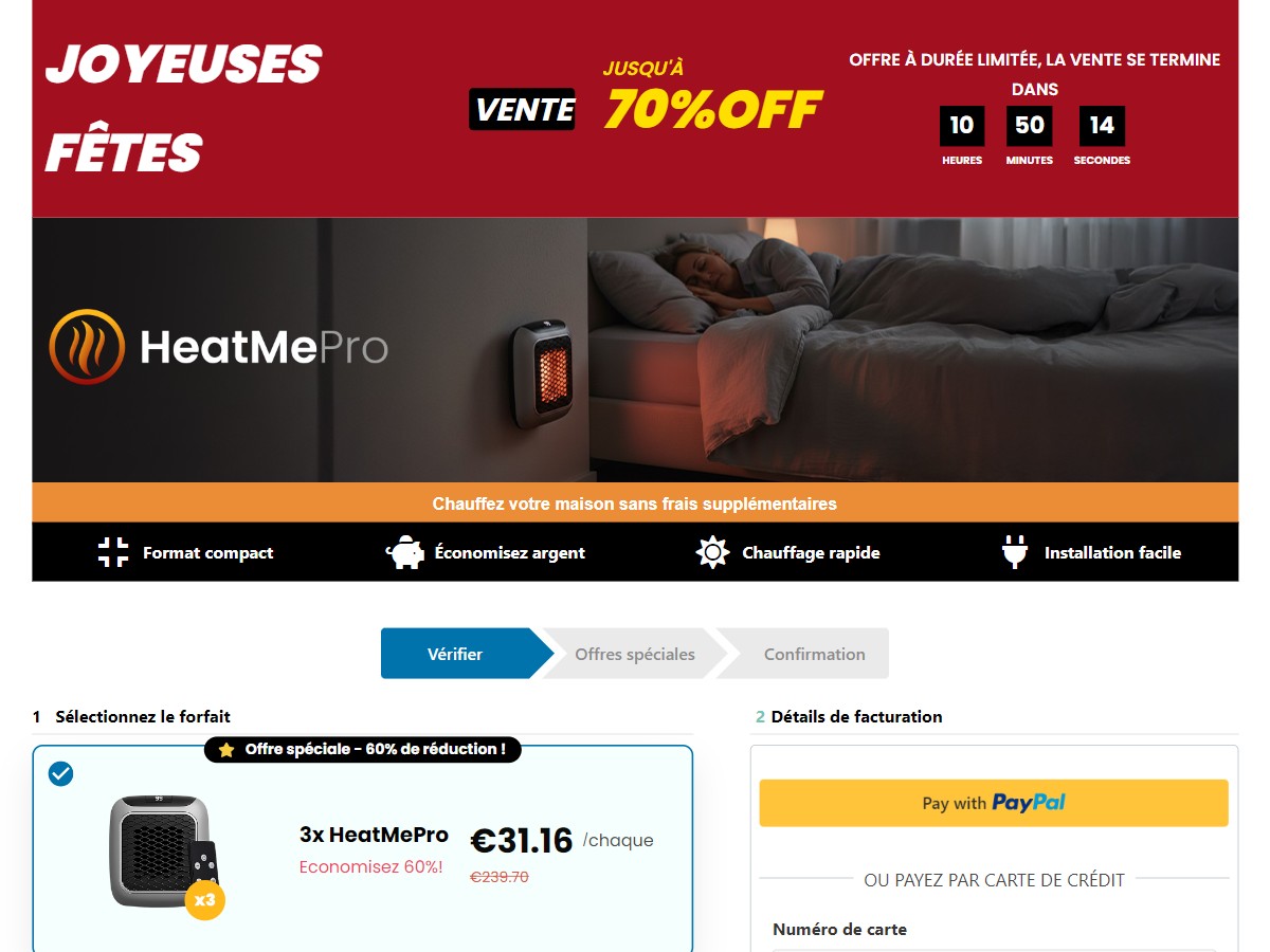 HeatMe Pro ~ CTC €39,95 [FR]