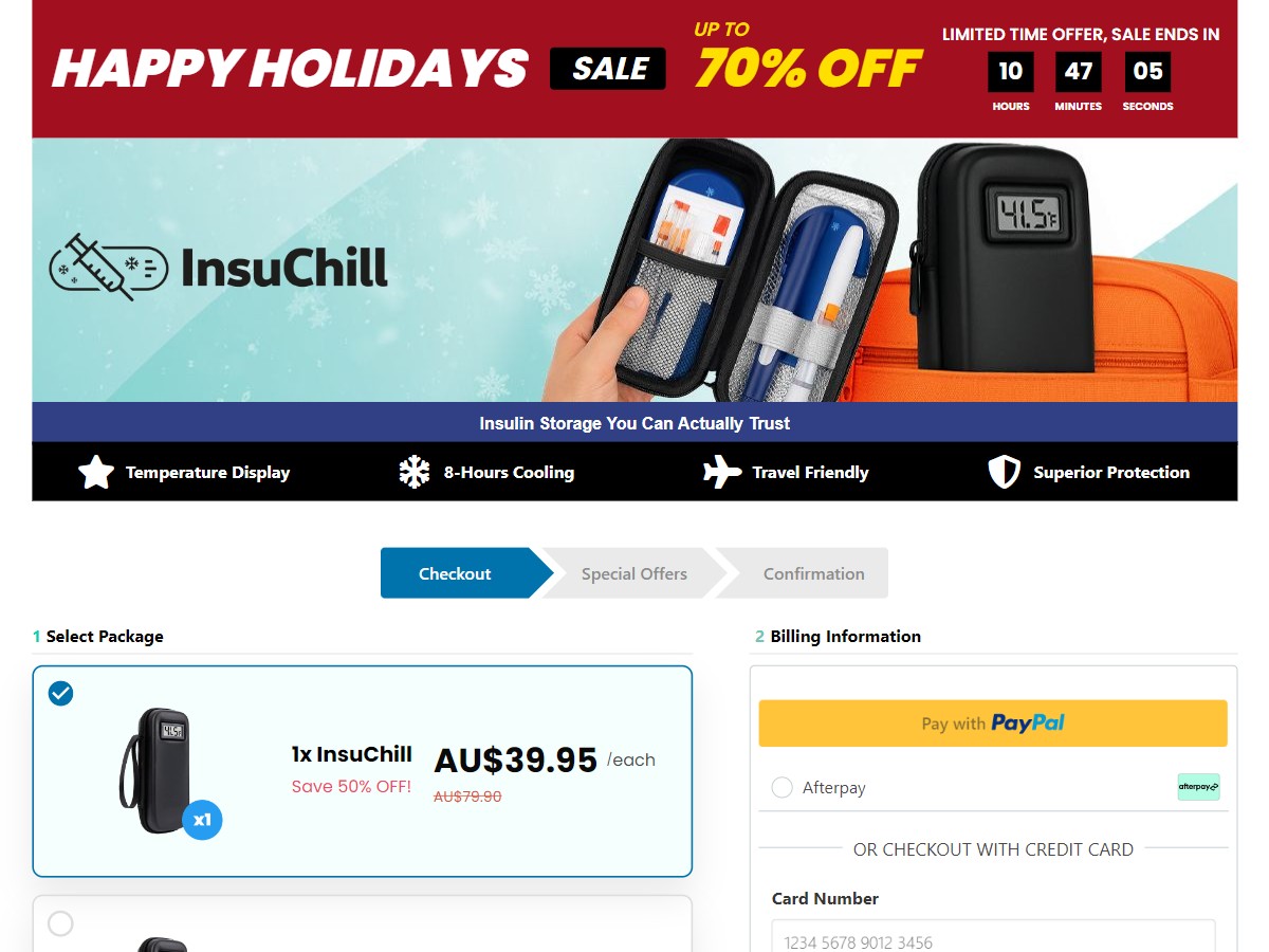 InsuChill ~ CTC A$39.95 [AU]