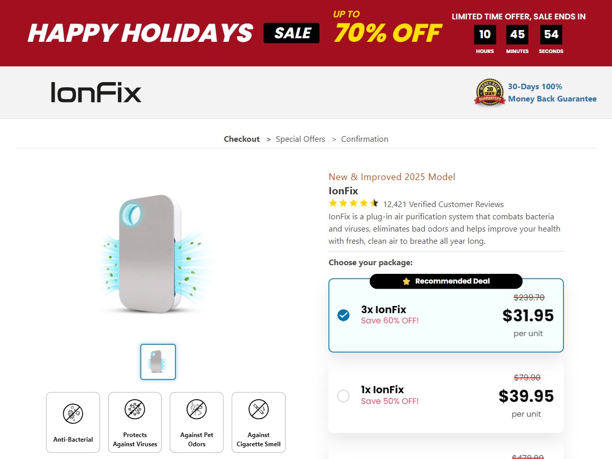 IonFix ~ CTC $39.95 [US]
