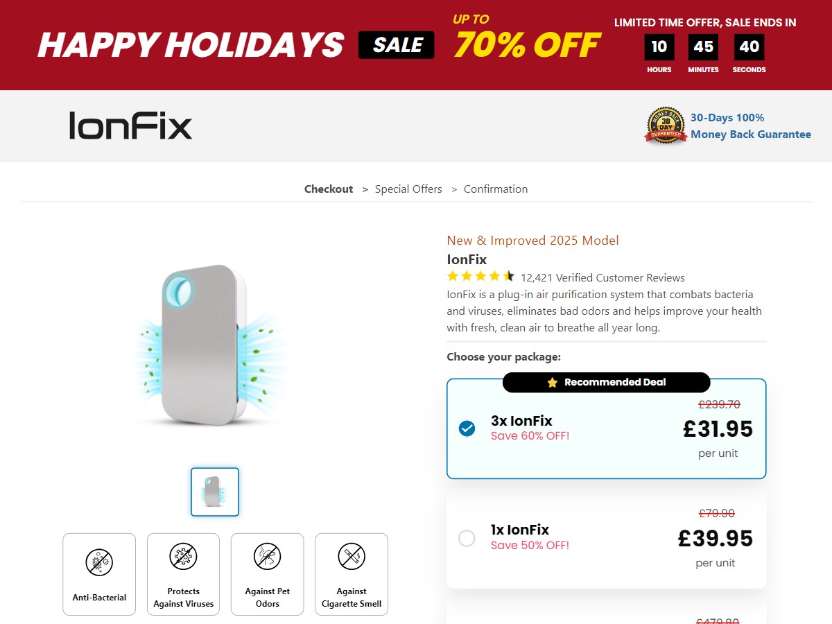 IonFix ~ CTC £39.95 [UK]