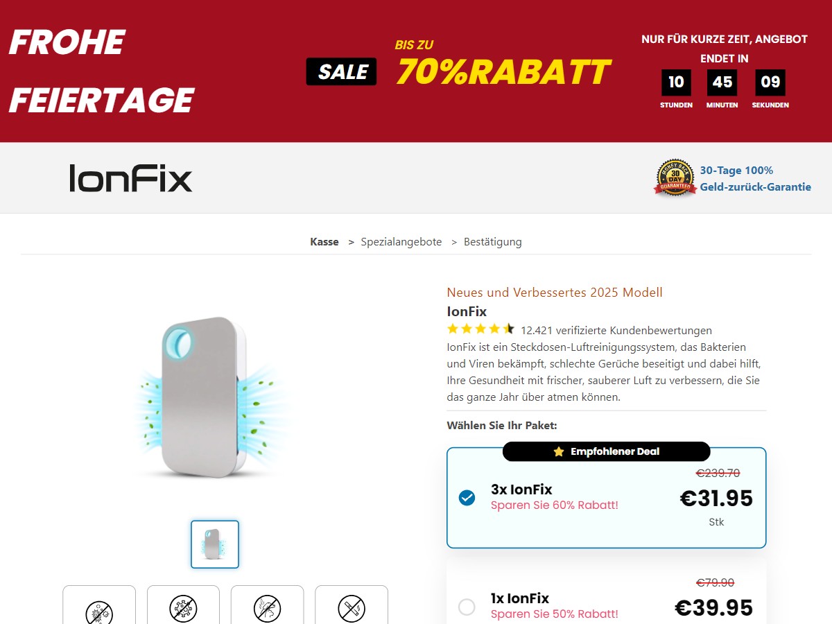 IonFix ~ CTC €39,95 [DE, AT]