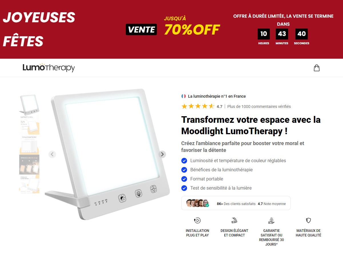 Lumo Therapy ~ CTC €59,95 [FR]