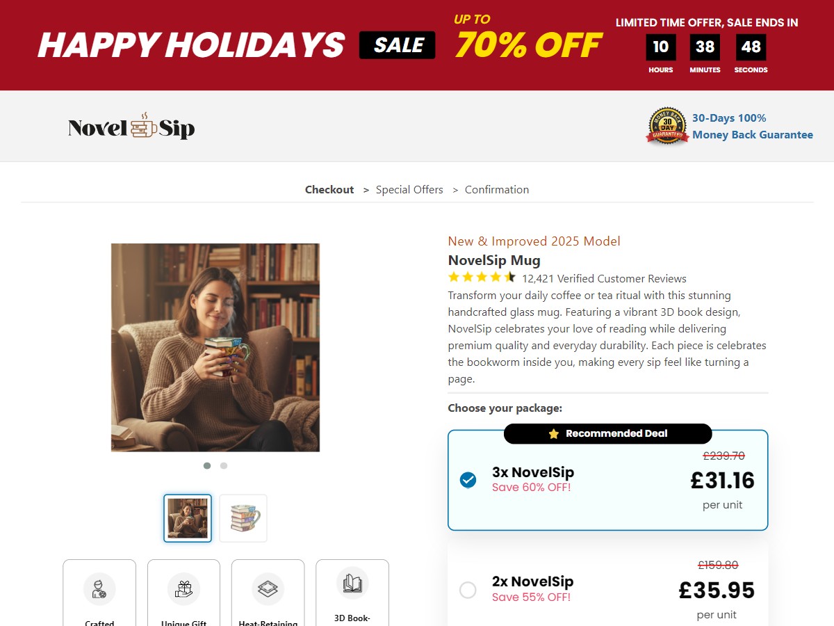 NovelSip ~ CTC $39.95 [UK]