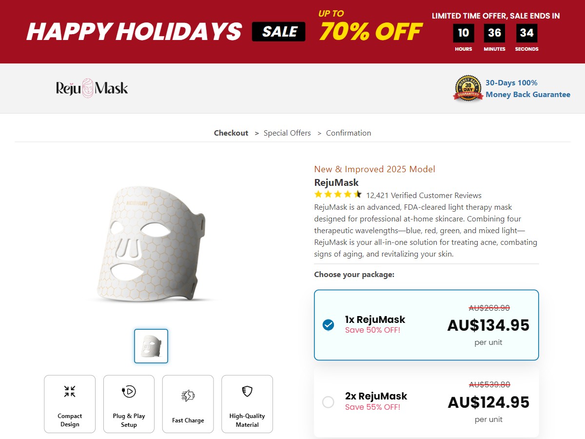 Rejumask ~ CTC A$134.95 [AU]