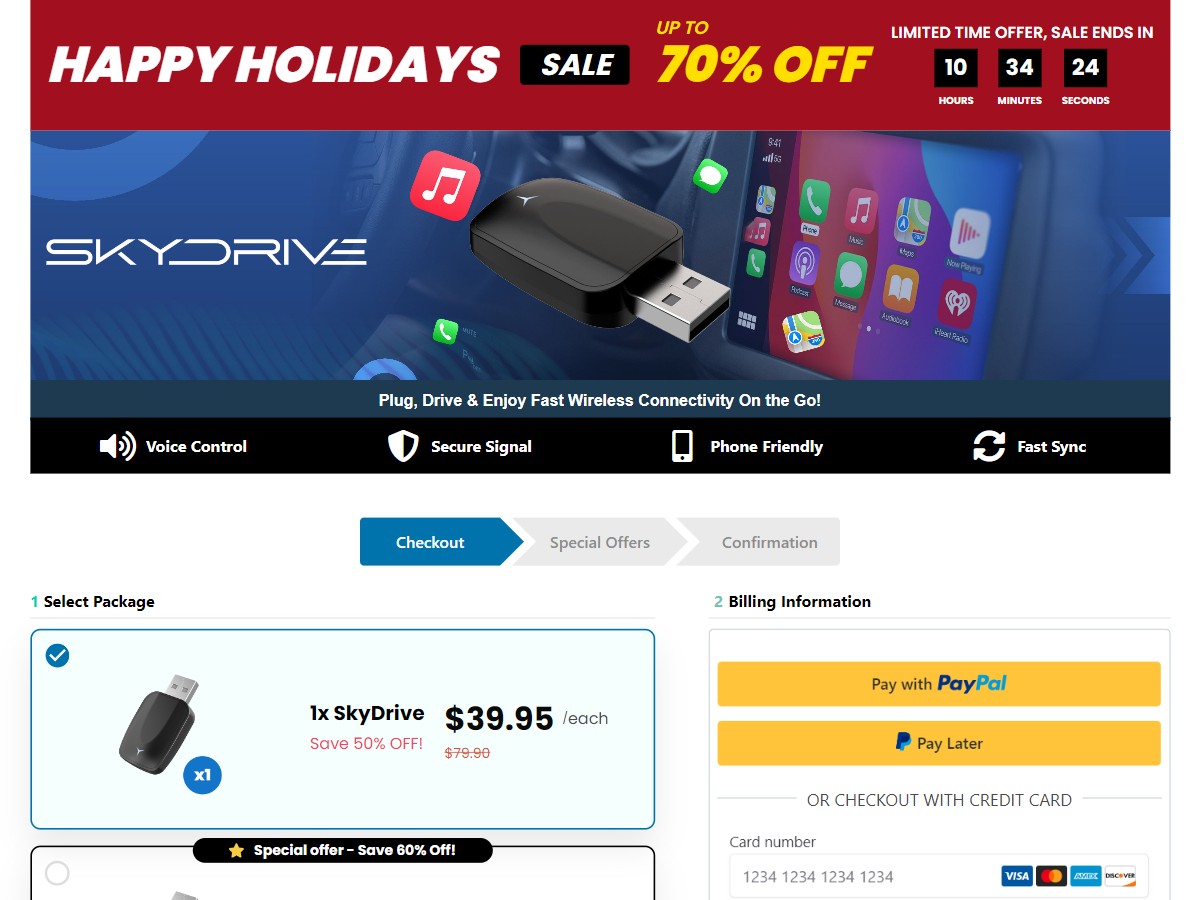 SkyDrive ~ CTC $39.95 [US]