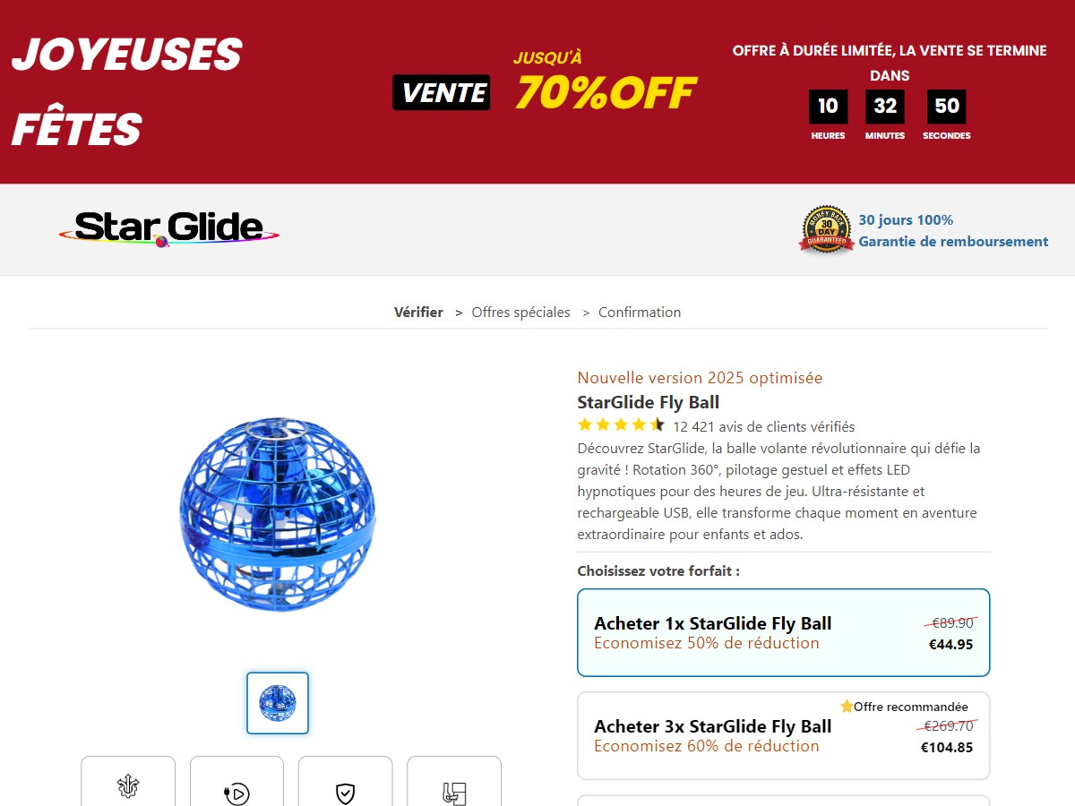 StarGlide Fly Ball ~ CTC €44,95 [FR]