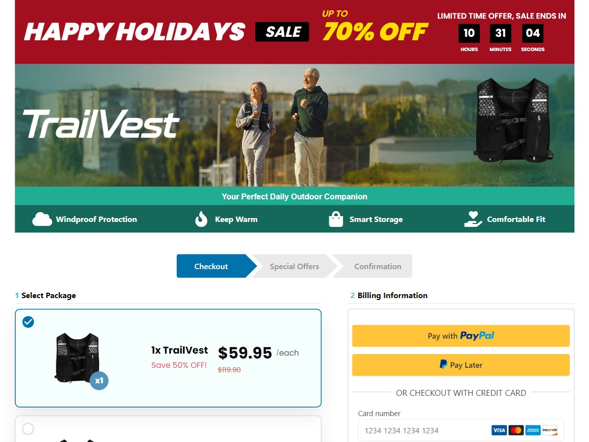 TrailVest ~ CTC $59.95 [US]