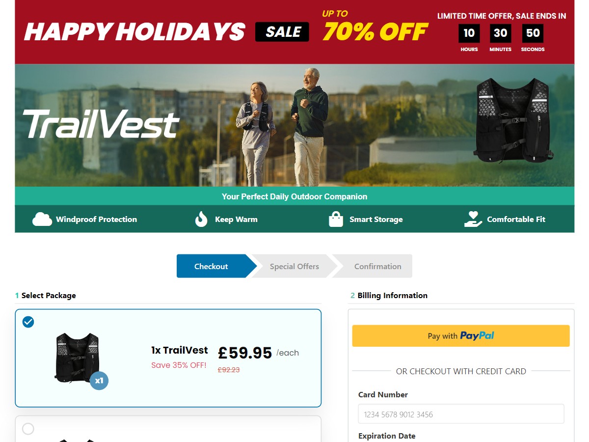 TrailVest ~ CTC £59.95 [UK]