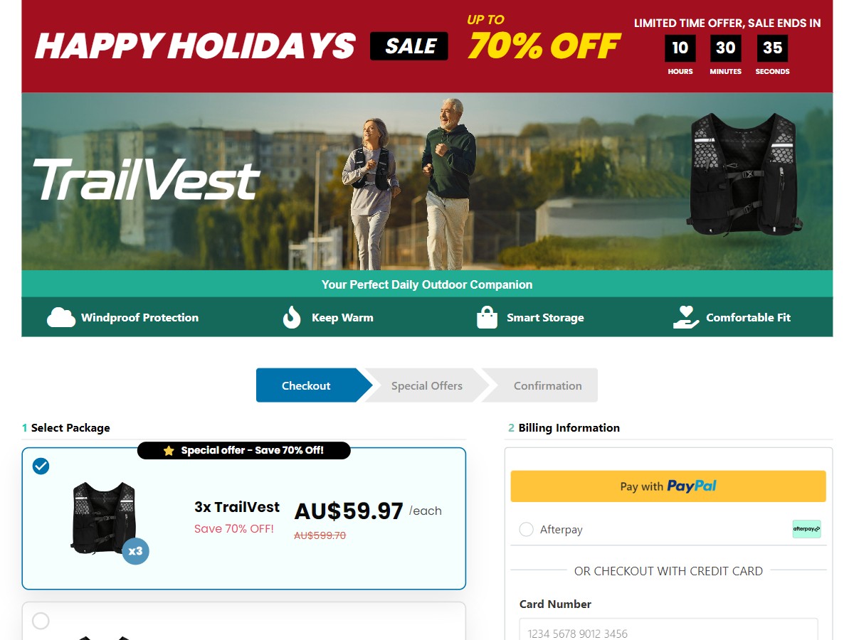 Image of TrailVest ~ CTC A$99.95