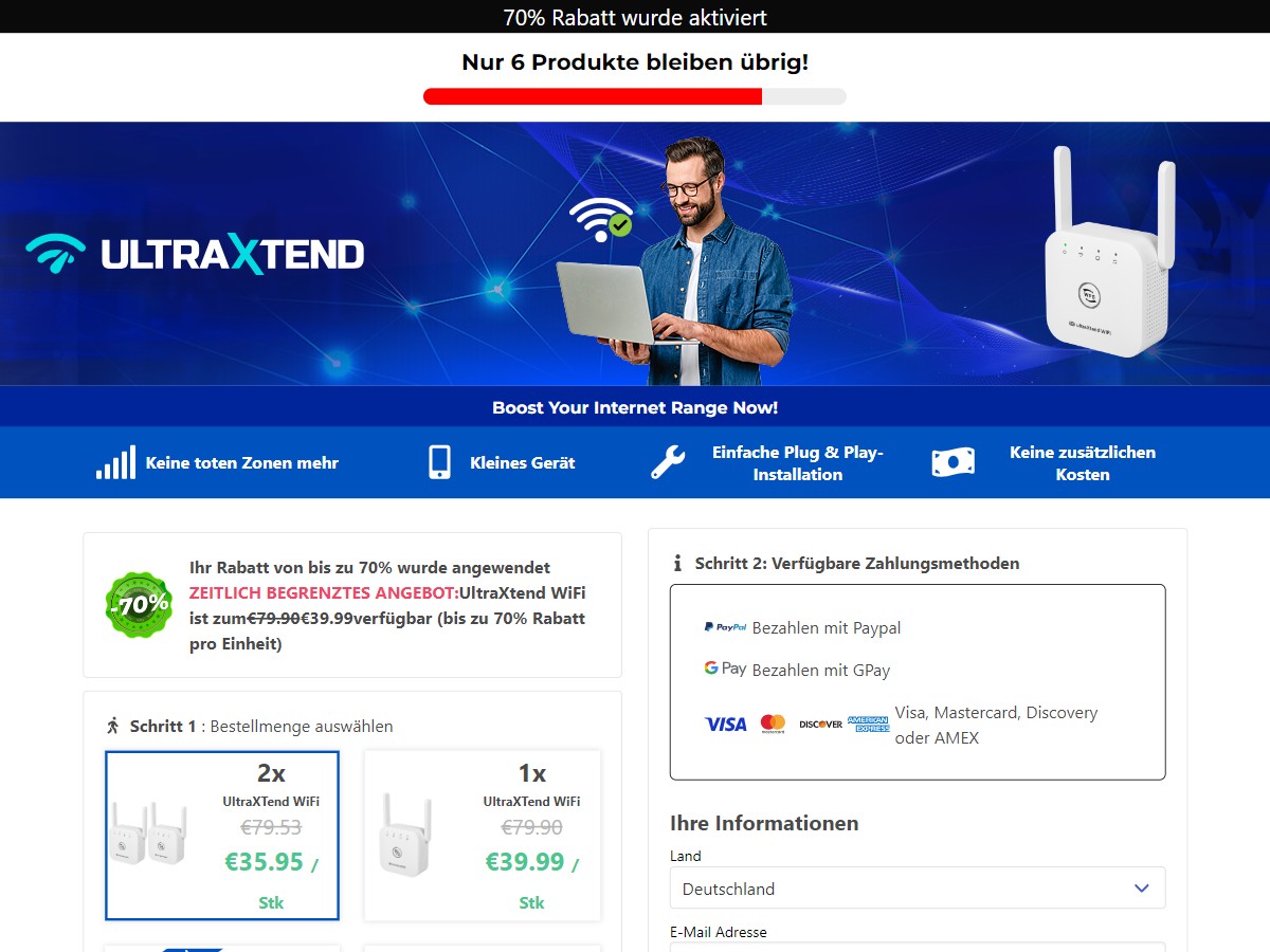 UltraXtend ~ CTC €39,95 [DE, AT]