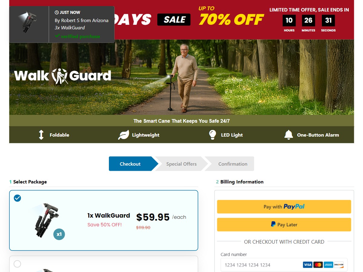 WalkGuard ~ CTC $59.95 [US]