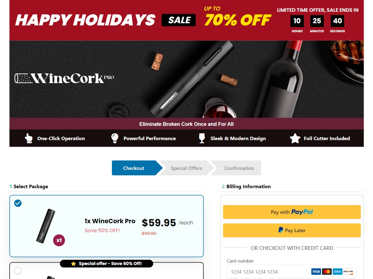 WineCork Pro ~ CTC $59.95 [US]