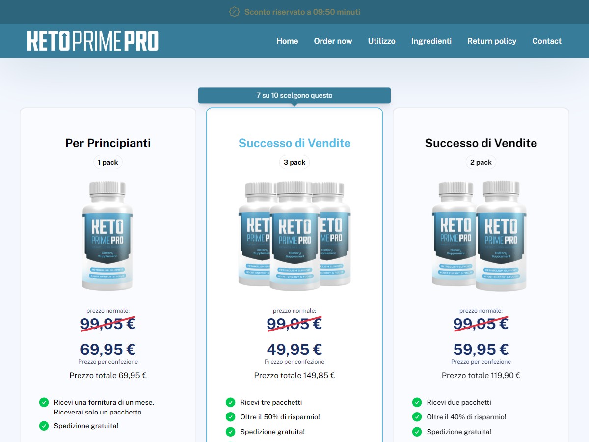 Keto Prime Pro ~ DTC [IT]
