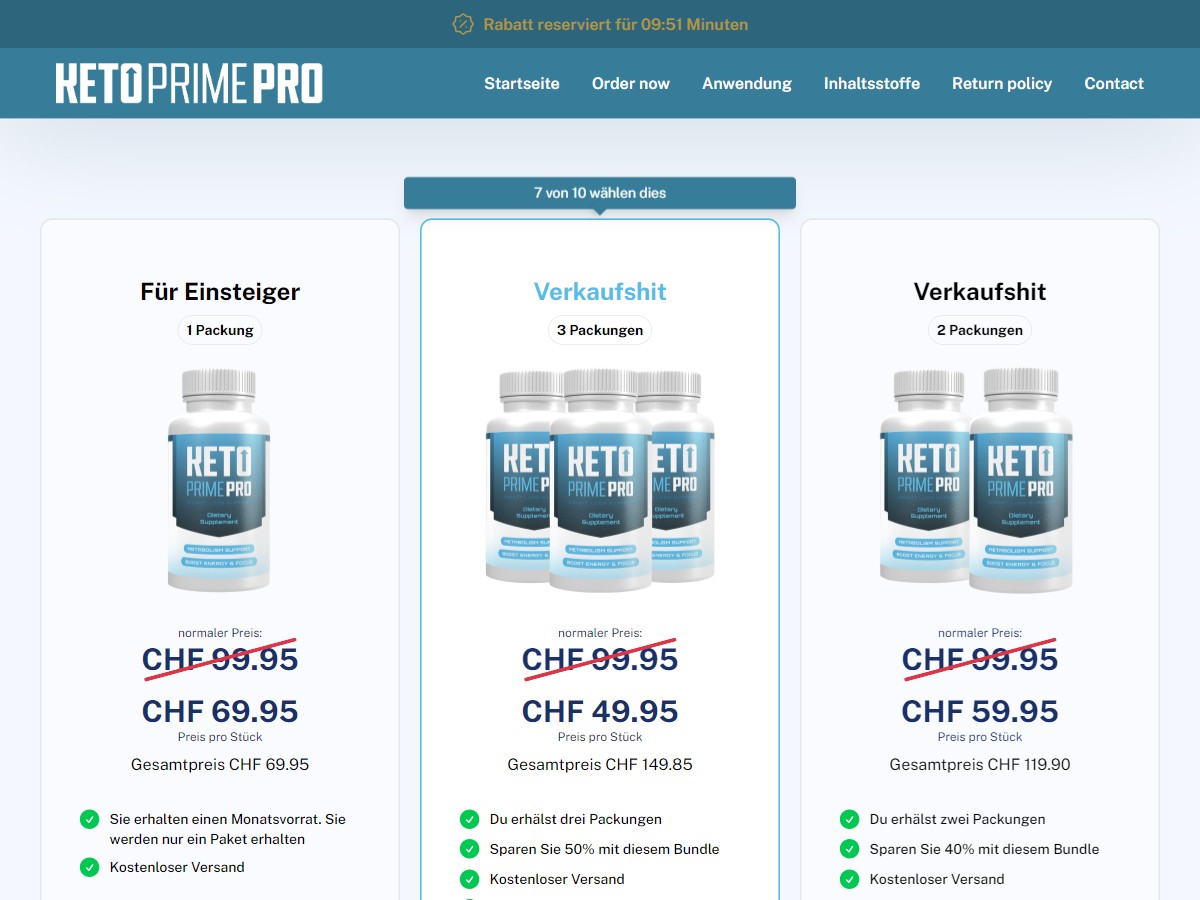 Keto Prime Pro ~ German - DTC [CH]