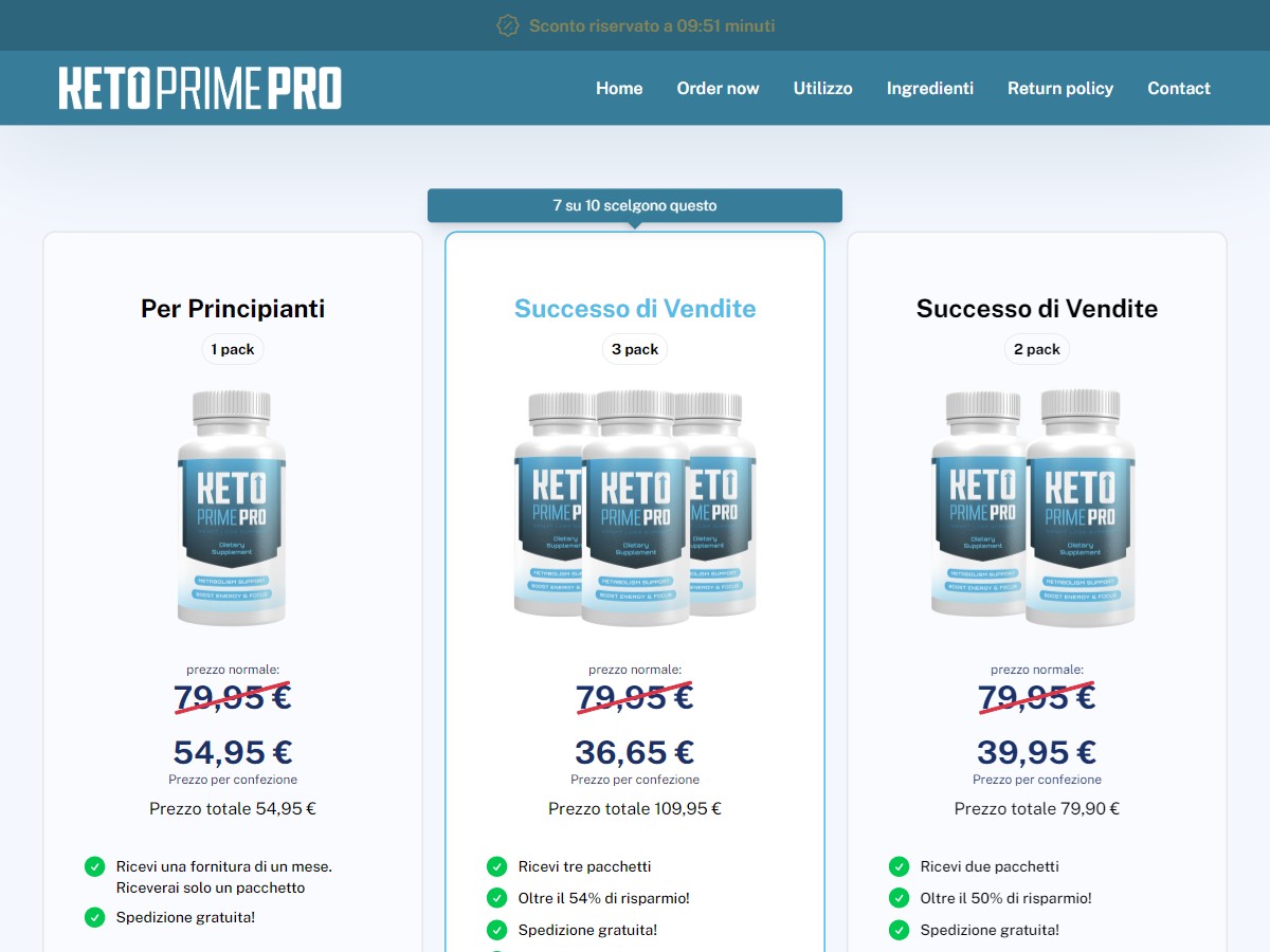 Keto Prime Pro ~ Low CTC - DTC [IT]