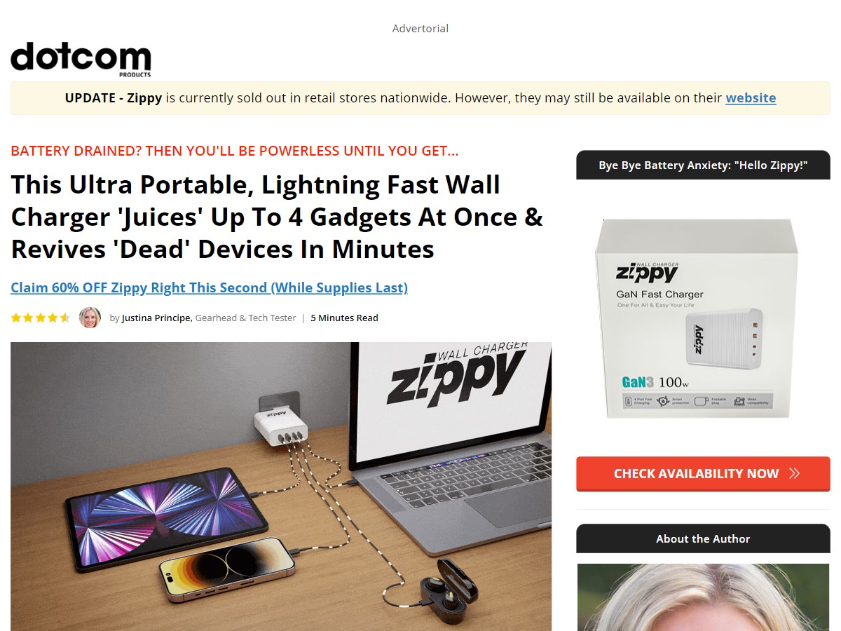 My Zippy Charger [US, CA, AU, UK]