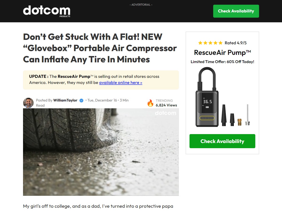 Image of Rescue Air Pump