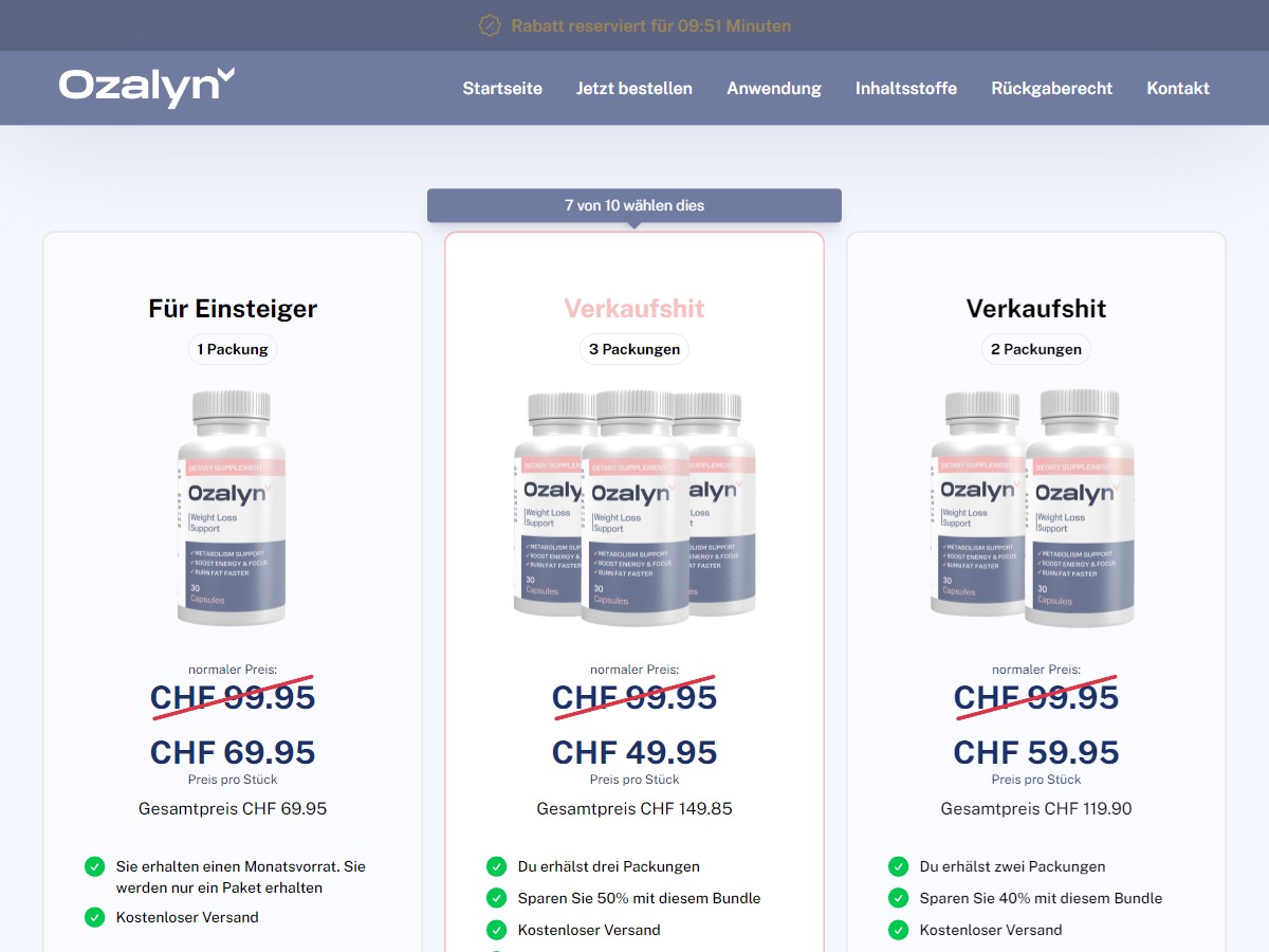 Ozalyn Diet ~ German - DTC [CH]