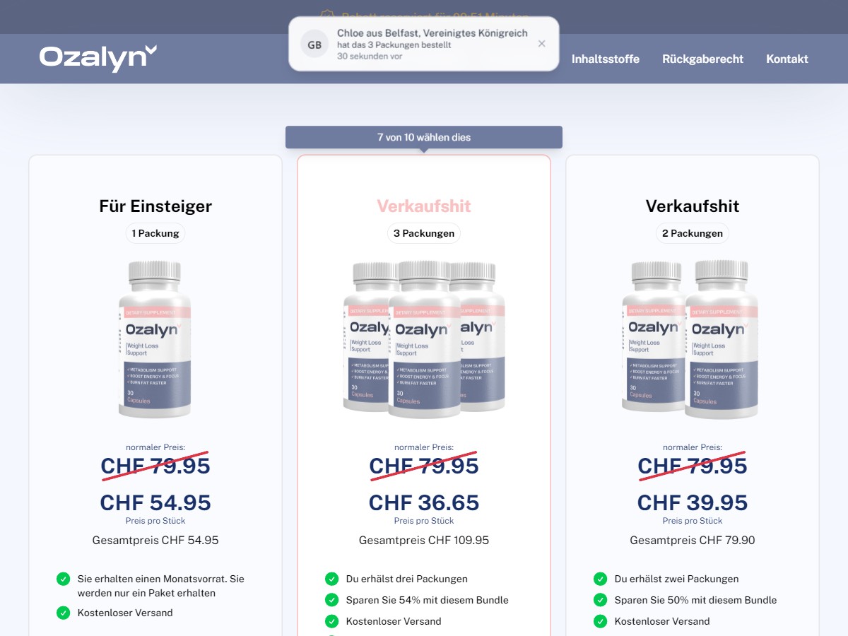 Ozalyn Diet ~ Low CTC - DTC [PL]