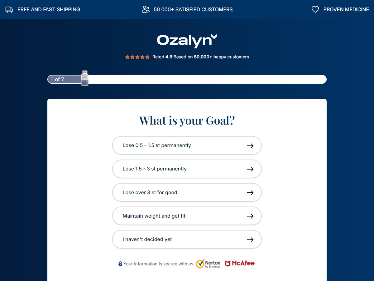 Ozalyn Diet [UK]
