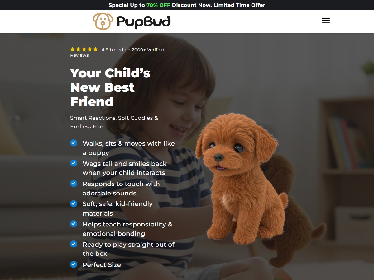 PupBud ~ CTC £29.95 [UK]